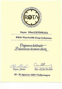 Etkin Yöneticilik Grup Çalışması